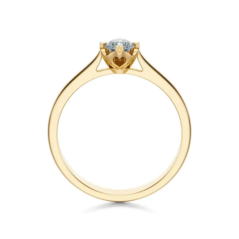 Pierścionek diament